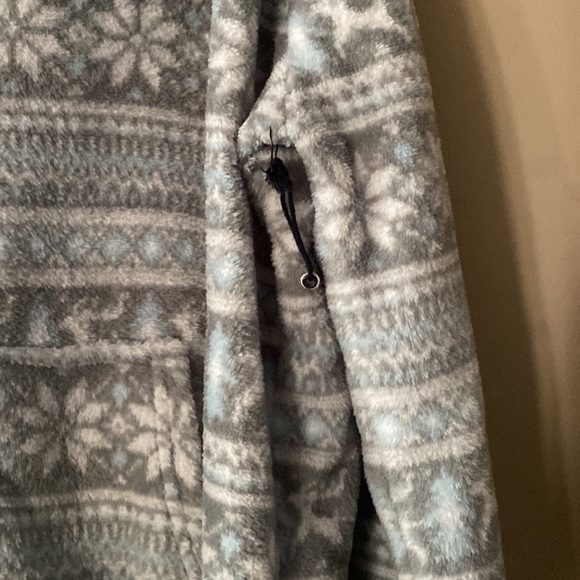 Forever 21 Fair Isle Hooded Pajama Jumpsuit - Picture 6 of 10